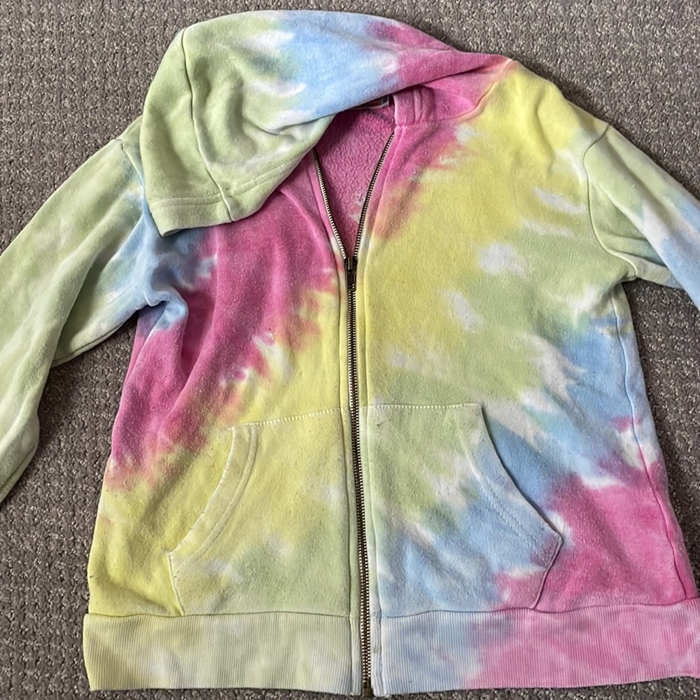 Vintage Havana Zip sweatshirt tie dye - Picture 3 of 3